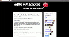 Desktop Screenshot of miss-melicious.blogspot.com