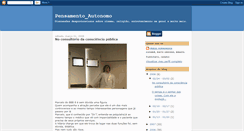 Desktop Screenshot of pensamentoautonomo.blogspot.com