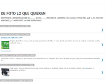 Tablet Screenshot of defotoloquequieran.blogspot.com