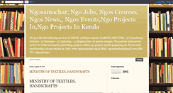 Desktop Screenshot of ngoprojectsinkerala.blogspot.com