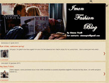 Tablet Screenshot of imonfashionblog.blogspot.com