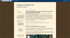 Desktop Screenshot of amigosdaviaalgarviana.blogspot.com