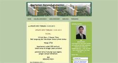 Desktop Screenshot of apartemen-menara-latumenten.blogspot.com