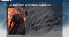 Desktop Screenshot of losguerrerosespiritualeselregreso.blogspot.com