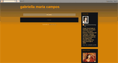 Desktop Screenshot of gabriellamariacampos.blogspot.com