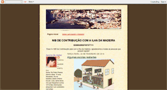Desktop Screenshot of noticiasdamadeira.blogspot.com