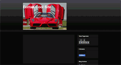 Desktop Screenshot of ferraricoolsite.blogspot.com