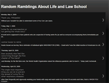 Tablet Screenshot of mylawschooljournal.blogspot.com