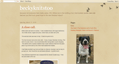 Desktop Screenshot of beckyknitstoo.blogspot.com