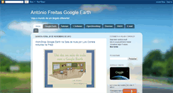 Desktop Screenshot of antoniofreitasgoogleearth.blogspot.com