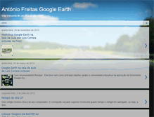Tablet Screenshot of antoniofreitasgoogleearth.blogspot.com