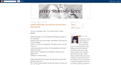 Desktop Screenshot of everymovingbody.blogspot.com