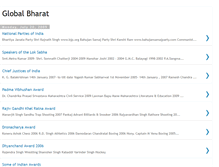 Tablet Screenshot of globalbharat.blogspot.com