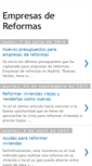 Mobile Screenshot of empresasdereformas.blogspot.com