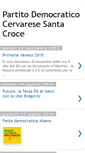 Mobile Screenshot of partitodemocratico-cervarese.blogspot.com