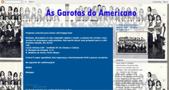 Desktop Screenshot of garotasdoamericano.blogspot.com