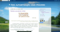 Desktop Screenshot of alfabetizacaocomoprocesso.blogspot.com