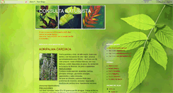 Desktop Screenshot of consultanatur.blogspot.com