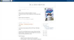 Desktop Screenshot of inadaymovie.blogspot.com