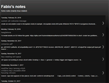 Tablet Screenshot of fabionotes.blogspot.com