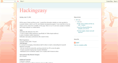 Desktop Screenshot of hackingmadeasy.blogspot.com