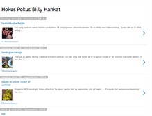 Tablet Screenshot of billyhankat.blogspot.com