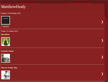 Tablet Screenshot of matthealyphoto.blogspot.com