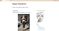 Desktop Screenshot of hippieshopaholic.blogspot.com