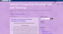 Desktop Screenshot of infiniteconnectiondevelopmentandt.blogspot.com