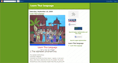 Desktop Screenshot of google-learnthailanguage.blogspot.com