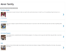 Tablet Screenshot of 4everfamilyg.blogspot.com