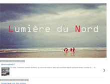 Tablet Screenshot of lumiere-du-nord.blogspot.com