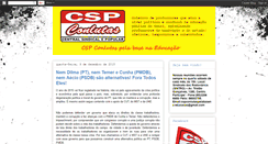 Desktop Screenshot of cspconlutaspelabasenaeducacao.blogspot.com