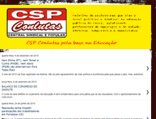 Tablet Screenshot of cspconlutaspelabasenaeducacao.blogspot.com