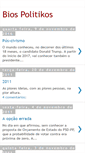 Mobile Screenshot of bios-politikos.blogspot.com