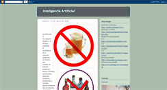 Desktop Screenshot of inteligenciaartificial22.blogspot.com