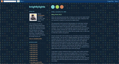 Desktop Screenshot of knightlylights.blogspot.com