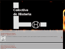 Tablet Screenshot of colectivohistoriaudec.blogspot.com