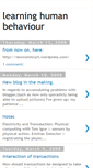 Mobile Screenshot of learninghumanbehaviour.blogspot.com