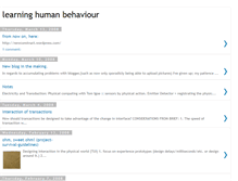 Tablet Screenshot of learninghumanbehaviour.blogspot.com