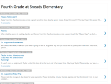 Tablet Screenshot of fourthgradeatsneadselementary.blogspot.com