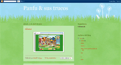 Desktop Screenshot of panfuysustrucos.blogspot.com