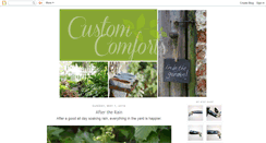 Desktop Screenshot of customcomforts.blogspot.com