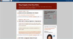 Desktop Screenshot of almarosanieto.blogspot.com