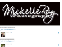 Tablet Screenshot of mickellerayphotography.blogspot.com