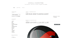 Desktop Screenshot of duniacomputer-info.blogspot.com