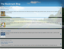 Tablet Screenshot of lincolnbookmark.blogspot.com