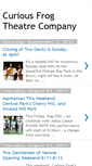 Mobile Screenshot of curiousfrognyc.blogspot.com