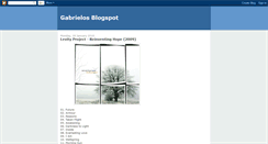 Desktop Screenshot of gabrielos.blogspot.com