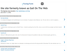 Tablet Screenshot of gailontheweb.blogspot.com